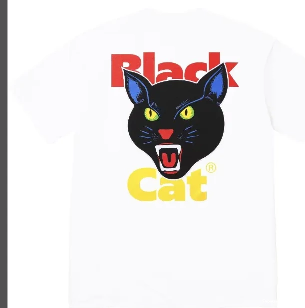 M BLACK White L Black Cat Black CAT TEE 24 and XL S 0312